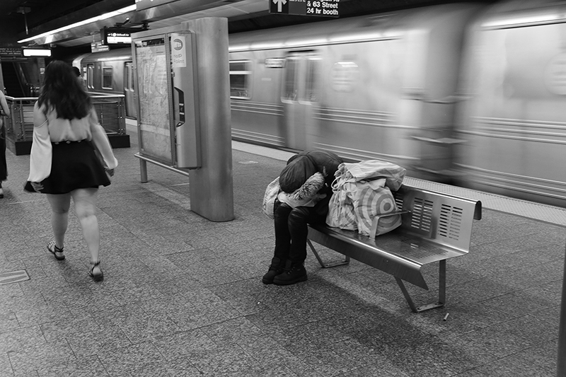 Homeless : Street Life : New York : Personal Photo Projects :  Richard Moore Photography : Photographer : 